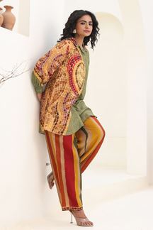 Picture of Exuberant Multi Designer Co-Ord Set for Festivals, Sangeet and Parties