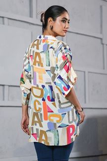 Picture of Fascinating Multi Designer Kurtis for Hangouts, Sangeet, and Parties