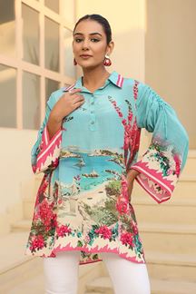 Picture of Pretty Multi Designer Kurtis for Hangouts, Sangeet, and Parties