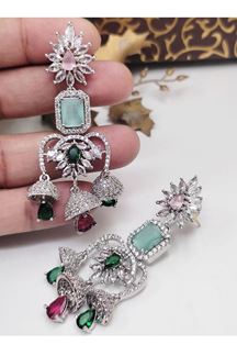 Picture of  Creative Designer Earrings Set for Engagement, Wedding, and Reception