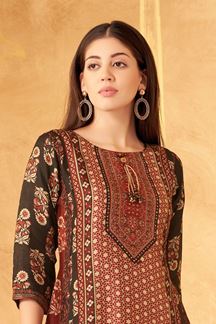 Picture of Irresistible Designer A-Line Suit for Festivals, Sangeet, and Parties