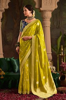 Picture of  Irresistible Pure Crepe Dola Silk Designer Saree for Engagement, Reception, and Parties