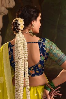 Picture of  Irresistible Pure Crepe Dola Silk Designer Saree for Engagement, Reception, and Parties