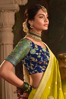 Picture of  Irresistible Pure Crepe Dola Silk Designer Saree for Engagement, Reception, and Parties