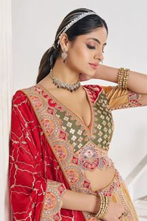 Picture of Divine Designer Bridal Lehenga Choli for Wedding, Reception, and Pre-Wedding Shoot