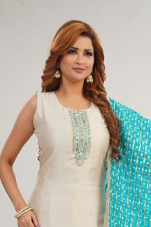 Picture of Outstanding Off-White Designer Straight Cut Suit for Festivals, Sangeet, and Parties
