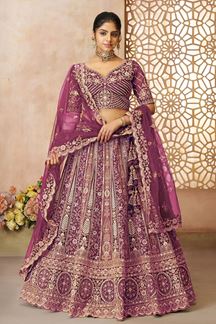 Picture of Captivating Designer Bridal Lehenga Choli for Wedding and Reception