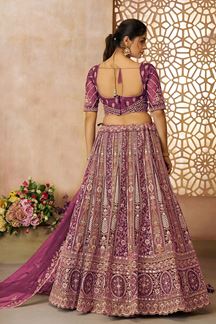 Picture of Captivating Designer Bridal Lehenga Choli for Wedding and Reception