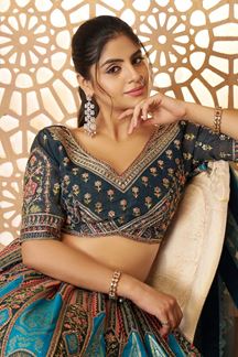 Picture of Dazzling Designer Bridal Lehenga Choli for Wedding, Reception, and Pre-Wedding Shoot