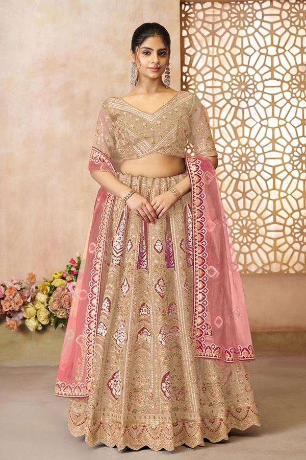 Picture of Mesmerizing Designer Bridal Lehenga Choli for Wedding, Reception, and Pre-Wedding Shoot