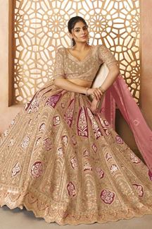 Picture of Mesmerizing Designer Bridal Lehenga Choli for Wedding, Reception, and Pre-Wedding Shoot