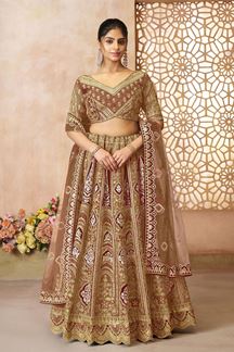Picture of Striking Designer Bridal Lehenga Choli for Wedding, Reception, and Pre-Wedding Shoot