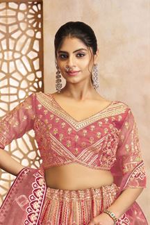 Picture of Flamboyant Designer Bridal Lehenga Choli for Wedding, Reception, and Pre-Wedding Shoot