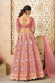 Picture of Flamboyant Designer Bridal Lehenga Choli for Wedding, Reception, and Pre-Wedding Shoot