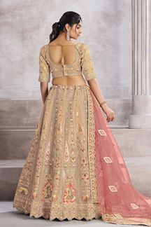 Picture of Classy Designer Bridal Lehenga Choli for Engagement, Reception, and Pre-Wedding Shoot