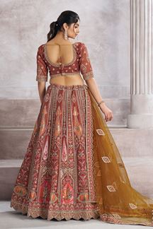 Picture of Pretty Designer Bridal Lehenga Choli for Wedding, Reception, and Pre-Wedding Shoot