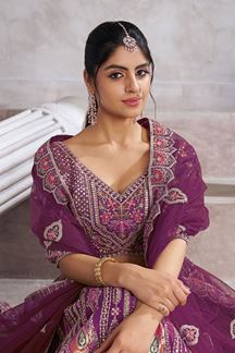 Picture of Aesthetic Designer Bridal Lehenga Choli for Wedding, Reception, and Pre-Wedding Shoot