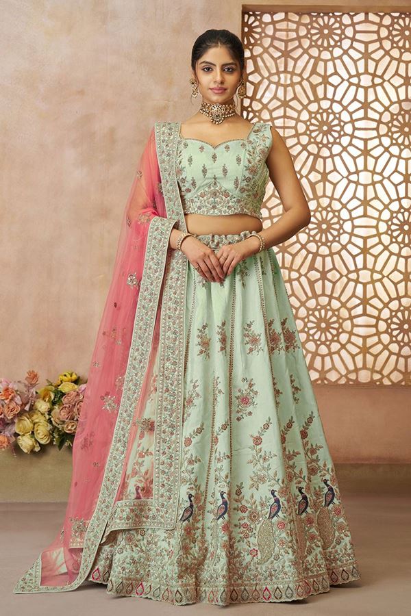 Picture of Irresistible Designer Bridal Lehenga Choli for Engagement, Reception, and Mehendi