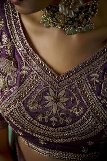 Picture of  Appealing Silk Designer Saree for Wedding and Reception