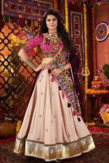 Picture of  Lovely Designer Navratri Lehenga Choli for Garba Dance and Festival Celebrations