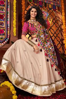 Picture of  Lovely Designer Navratri Lehenga Choli for Garba Dance and Festival Celebrations