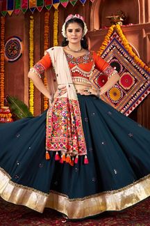 Picture of  Charming Designer Navratri Lehenga Choli for Garba Dance and Festival Celebrations