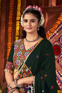 Picture of  Marvelous Designer Navratri Lehenga Choli for Garba Dance and Festival Celebrations