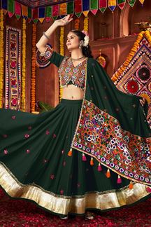 Picture of  Marvelous Designer Navratri Lehenga Choli for Garba Dance and Festival Celebrations