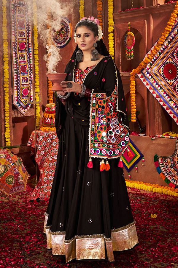 Picture of  Appealing Designer Navratri Lehenga Choli for Garba Dance and Festival Celebrations