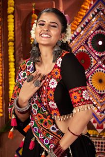 Picture of  Appealing Designer Navratri Lehenga Choli for Garba Dance and Festival Celebrations