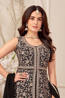 Picture of  Captivating Designer Palazzo Suit for Sangeet and Parties