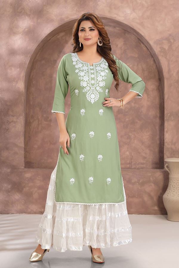 Picture of  Charming Designer Kurti for Festivals, Sangeet, and Parties
