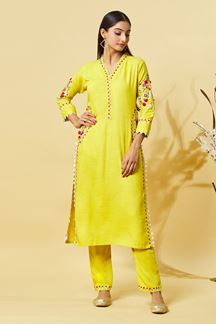 Picture of  Divine Designer Kurti for Haldi, Sangeet, and Parties