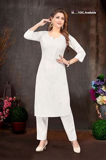 Picture of Appealing Rayon Designer Kurti for Parties