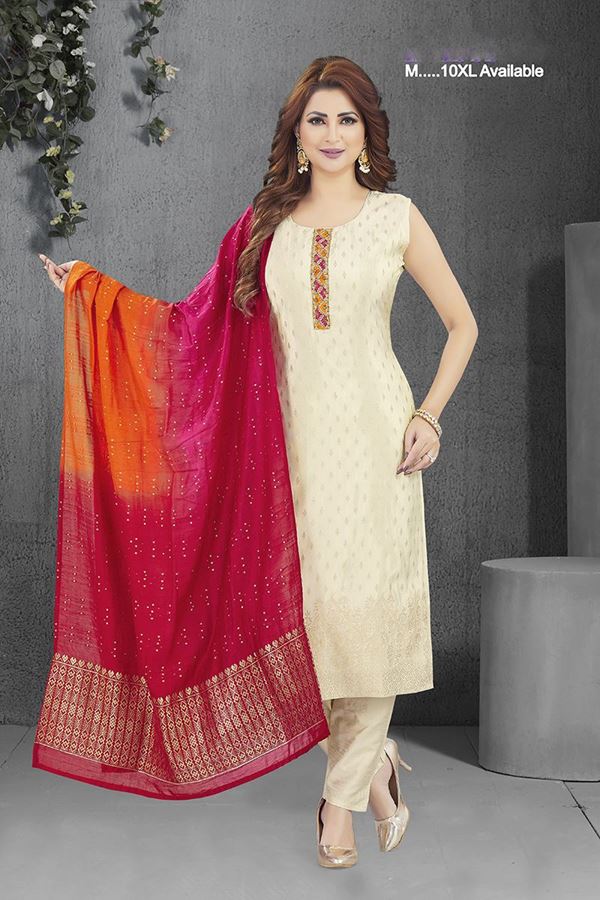 Picture of  Mesmerizing Designer Straight Cut Suit for Festivals, Sangeet, and Parties