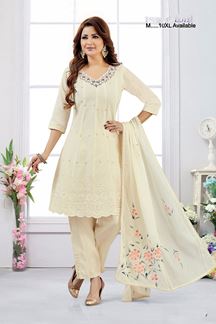 Picture of  Creative Designer A-Line Suit for Festivals, Sangeet, and Parties