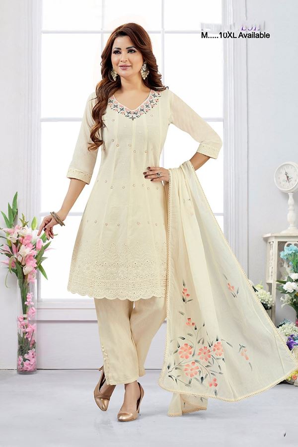 Picture of  Creative Designer A-Line Suit for Festivals, Sangeet, and Parties
