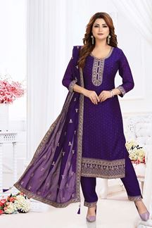 Picture of  Amazing Designer Straight Cut Suit for Festivals, Sangeet, and Parties