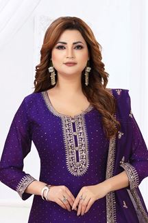 Picture of  Amazing Designer Straight Cut Suit for Festivals, Sangeet, and Parties