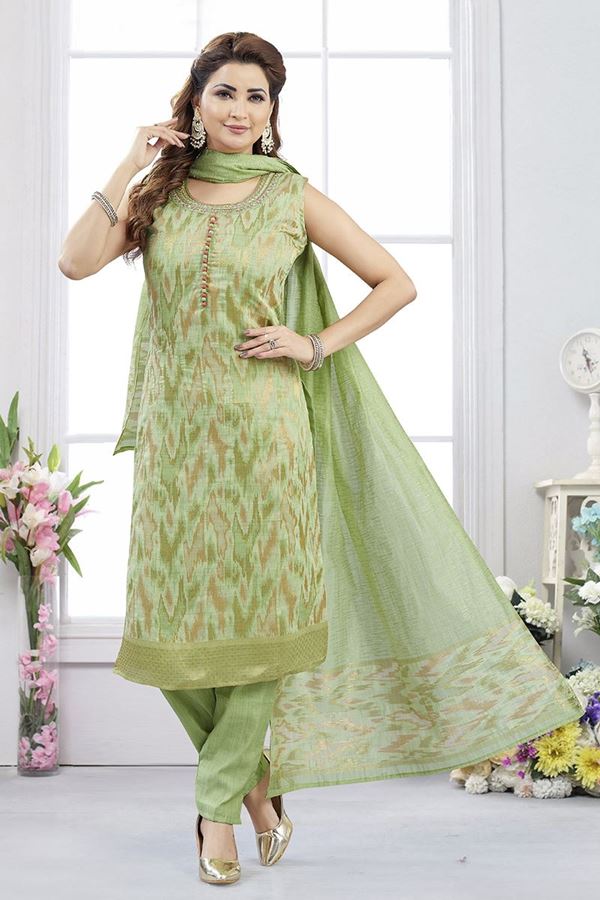 Picture of  Marvelous Designer Straight Cut Suit for Mehendi, Festivals, and Sangeet