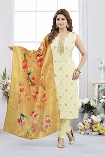 Picture of  Divine Designer Straight Cut Suit for Engagement, Sangeet, and Parties