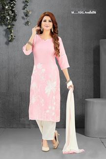 Picture of  Vibrant Designer Straight Cut Suit for Festivals, Sangeet, and Parties