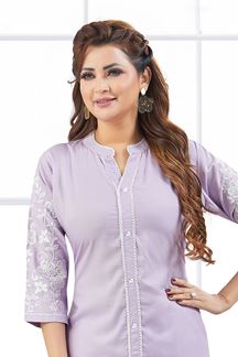 Picture of  Surreal Lilac Designer Co-Ord Set for Sangeet and Parties