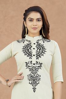 Picture of  Smashing Beige Designer Co-Ord Set for Sangeet and Parties
