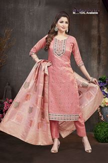 Picture of  Attractive Designer Straight Cut Suit for Festivals, Sangeet, and Parties