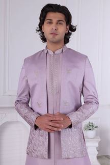 Picture of  Dashing Pink Designer Men’s Indo-Western for Engagement and Reception