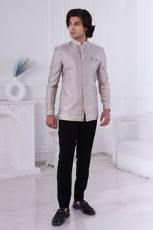 Picture of  Exuberant Rose Gold Designer Men’s Indo-Western for Engagement and Reception