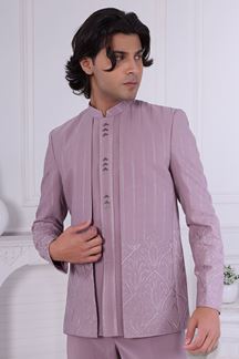 Picture of   Elegant Pink Designer Men’s Indo-Western for Engagement and Reception