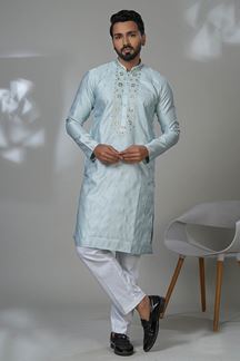 Picture of  Marvelous Designer Men’s Kurta Pyjama for Festivals, Sangeet, and Parties