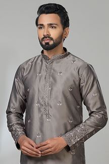 Picture of  Elegant Designer Men’s Kurta Pyjama for Festivals, Sangeet, and Parties